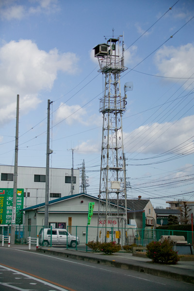 岡崎市矢作消防団第四部車庫警備室