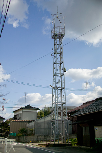 北野学区老人憩いの家の火の見