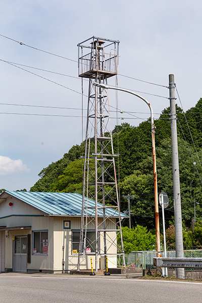 岡崎市常磐消防団第六部車庫警備室