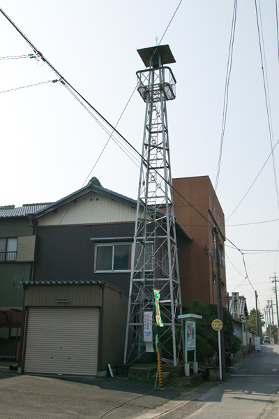 鹿伏兎公民館の火の見