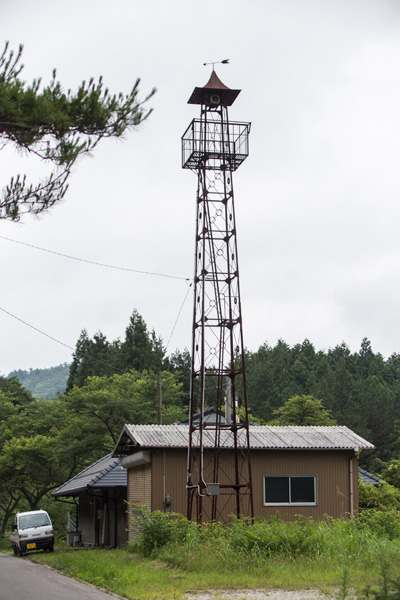 設楽町消防団名倉分団格納庫