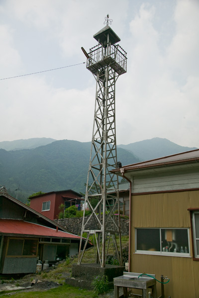 小河内公民館の火の見